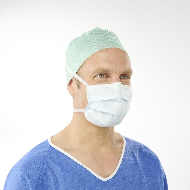 Actual product image Lohmann & Rauscher SENTINEX OP Mask Classic blue 50 pcs (Type II, 50 x)
