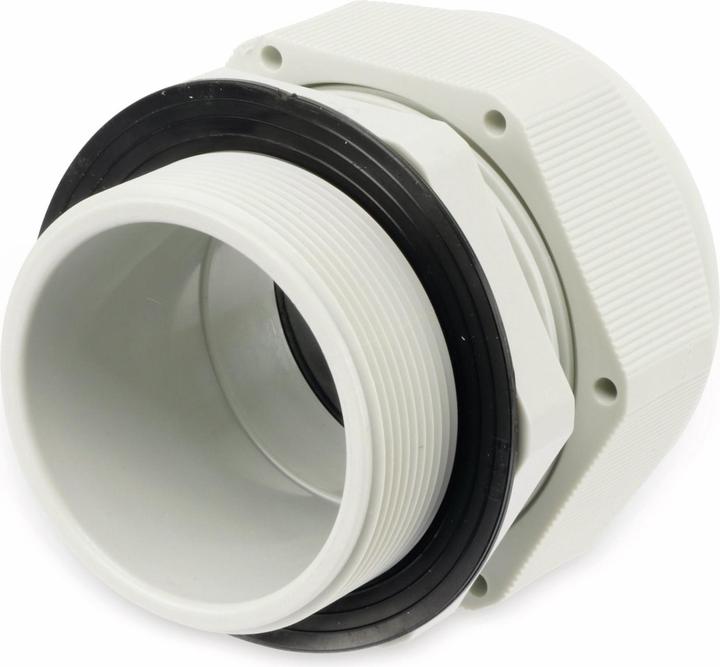 Actual product image Wiska Lock nut M25 EMUG 25 glass fibre reinforced lgr 1006077 (M25)