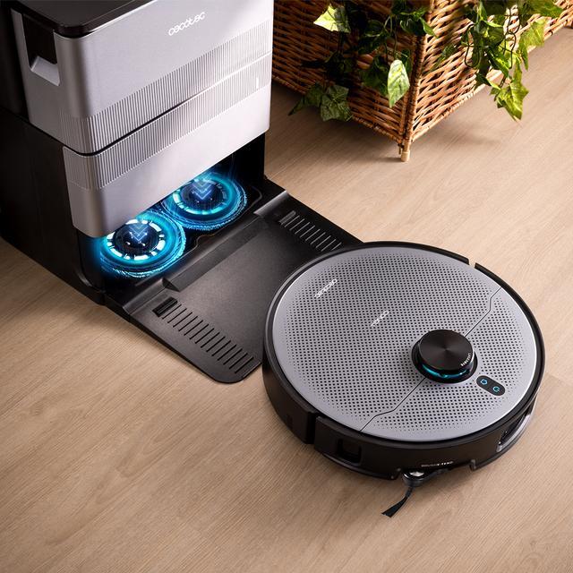 Actual product image Cecotec Conga X100 Robot Vacuum Cleaner (20000 Pa, Wiping pads (rotating))