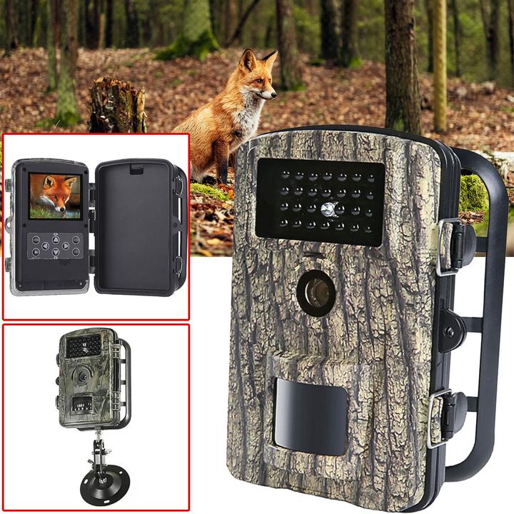 Actual product image iSnatch Camouflage wildlife camera with motion sensor, night vision and microphone, IP66
