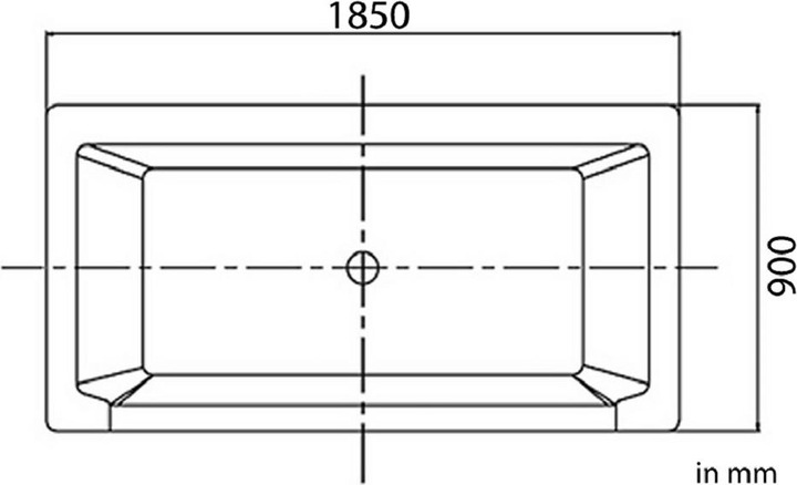 Produktbild Jet-Line Whirlpool LUGANO weiss (1 Pers.)
