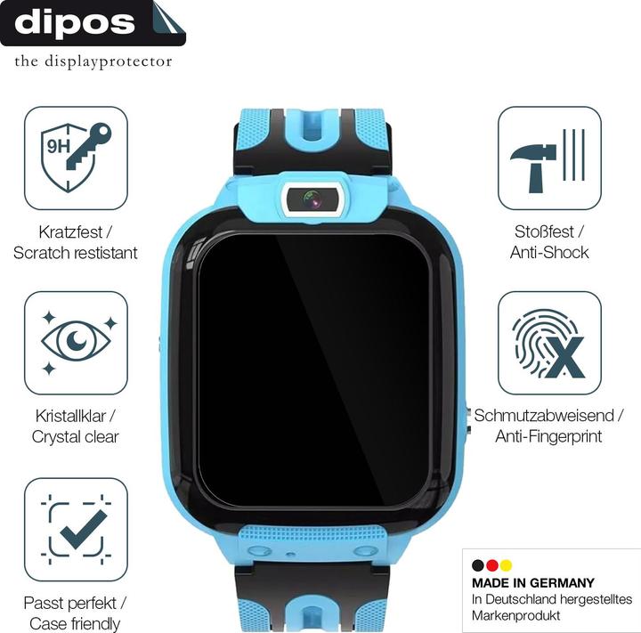 Actual product image Dipos Anti-Shock Screen Protector Clear