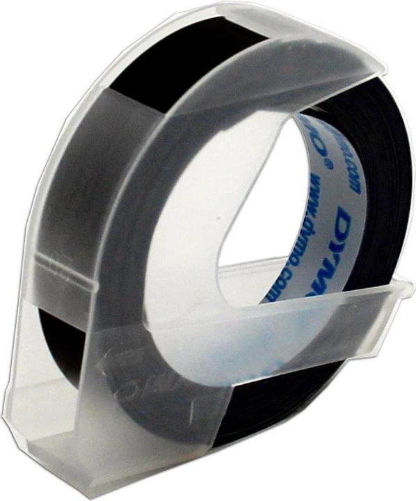 Produktbild Dymo Prägeband 3D (0.90 cm, Schwarz)