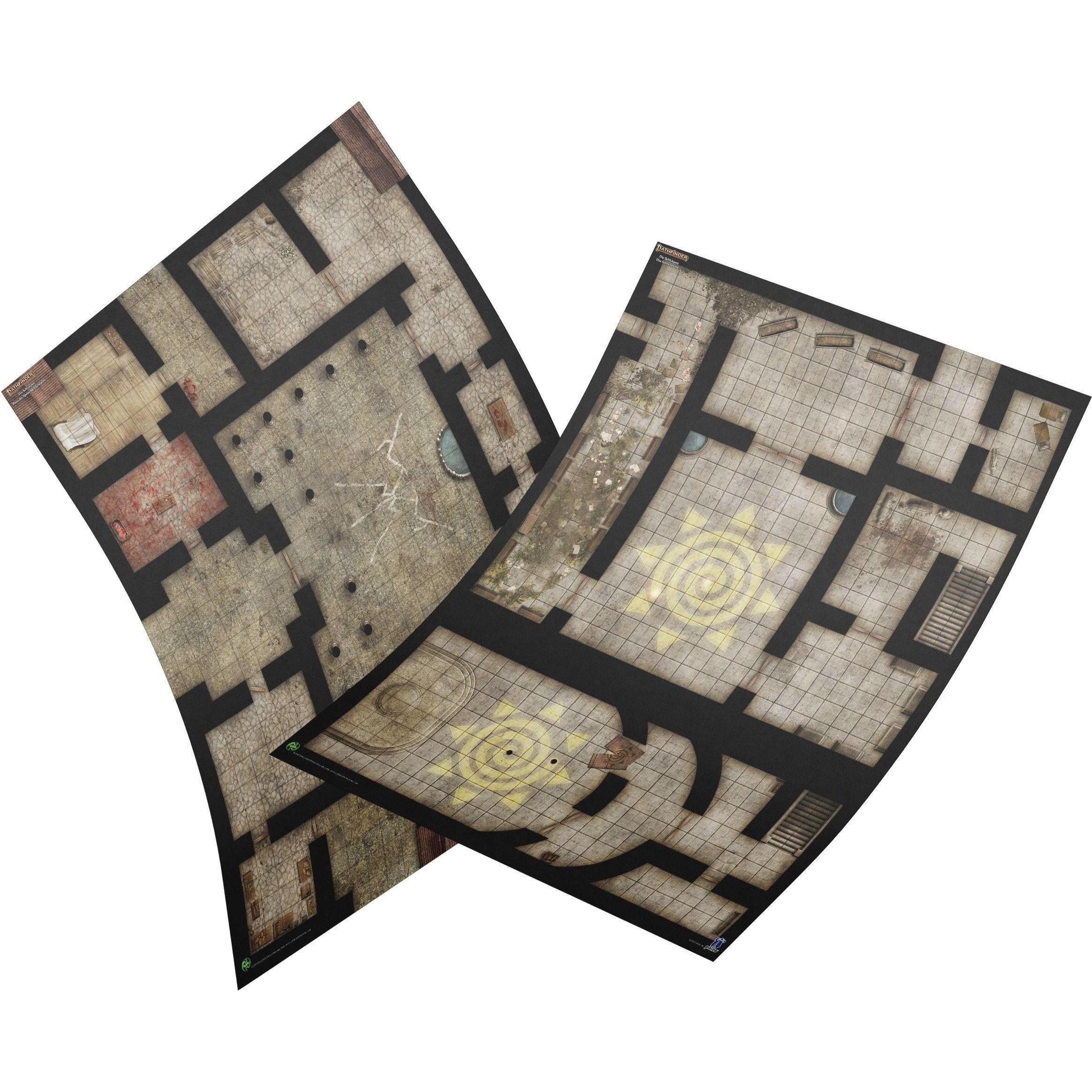 Ulisses Spiele Pathfinder 2 - FlipMat: Die Schlickpest (DE-Ausgabe)