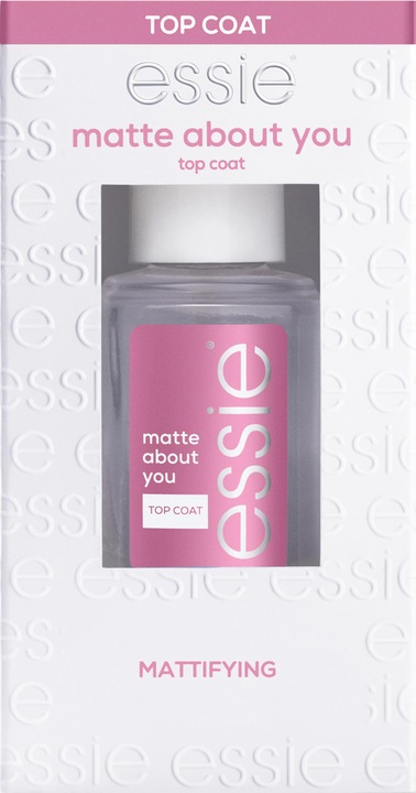 Produktbild Essie Top Coat matte about you - Matte Nagel-Überlack Transparent (Matte about you)