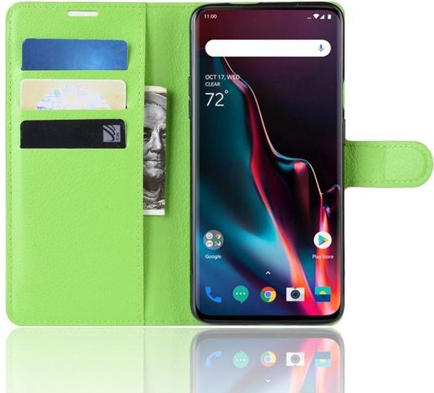 Produktbild MU Classic Litchi Leder Bookcover Series (OnePlus 7 Pro)