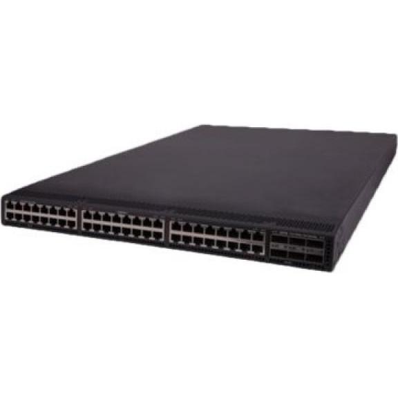 HPE E N FlexFabric 5940 Switch, 48 XGT, 6 QSFP28, OpenFlow Support (48 Ports), Netzwerk Switch, Schwarz