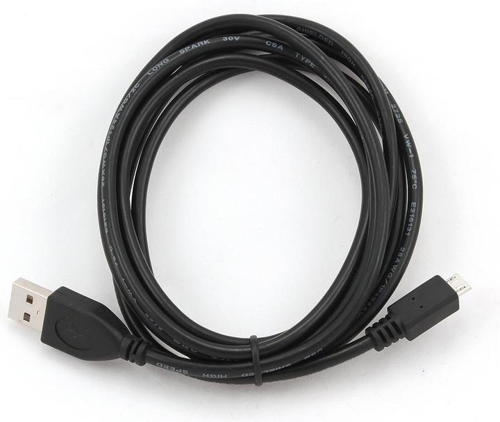 Immagine prodotto Gembird CAVO USB2 A PLUG/MICRO B 0,1M/CCP-MUSB2-AMBM-0,1M (0.10 m, USB 2.0)