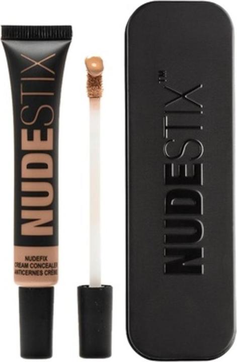 Actual product image Nudestix NudeFix Cream Concealer Lightweight Liquid Natural Finish Makeup Hydrating Brightening Under Eye Dar (Nude 5.5)