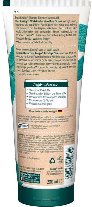 Image du produit Kneipp Goodbye stress (200 ml)
