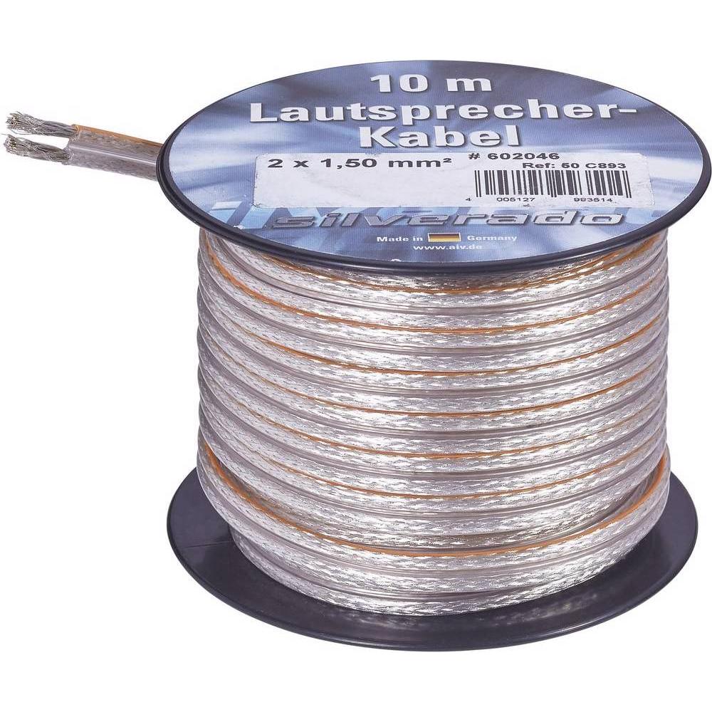 AIV 23556L (10 m, 2.50 mm²), Lautsprecherkabel, Transparent