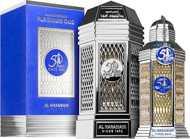 Image du produit Al Haramain Platinum Oud 50 ans (Spray, 100 ml)