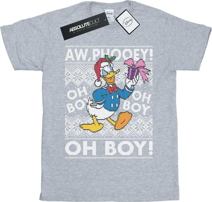 Produktbild Disney Donald Duck Christmas Fair Isle TShirt (L)