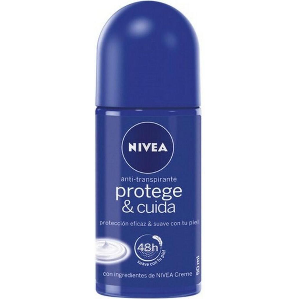 NIVEA, Deo, - Protect & Care Roll-on Deodorant 50ml (Roll-on, 50 ml)