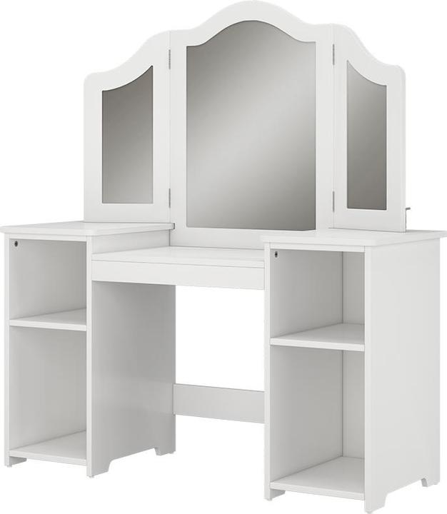 Vicco make-up table for children Estella, White, 105 x 118 cm With mirror (41 x 105 x 118 cm)