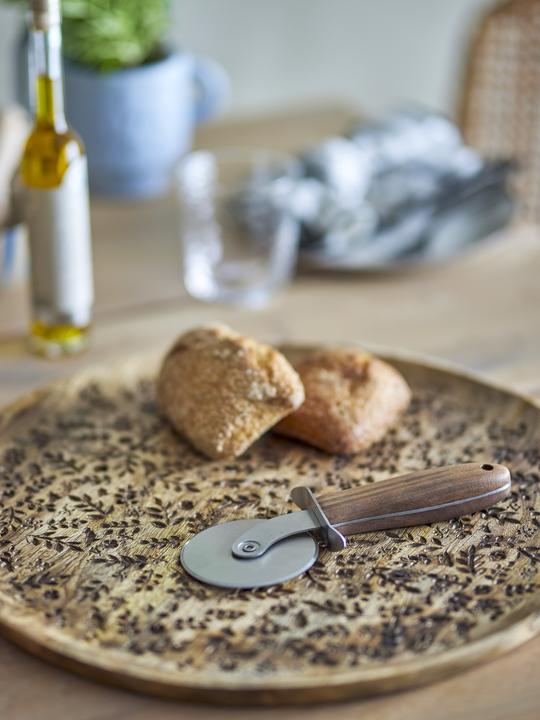 Actual product image Bloomingville Fenriz Pizza Cutter, Brown, Walnut