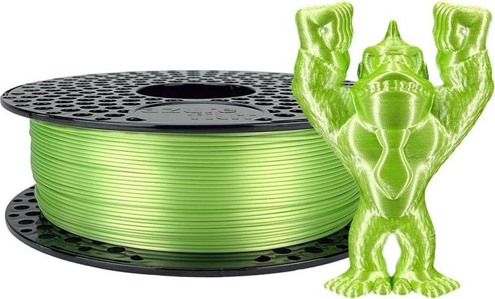 AzureFilm Filament PLA SILK, 1.75mm, 1kg, Pistachi o (PLA, 1.75 mm, 1000 g)