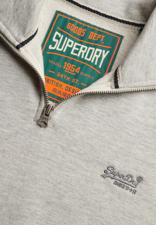 Produktbild Superdry Felpa Essenziale con Logo e Mezza Cerniera (M)