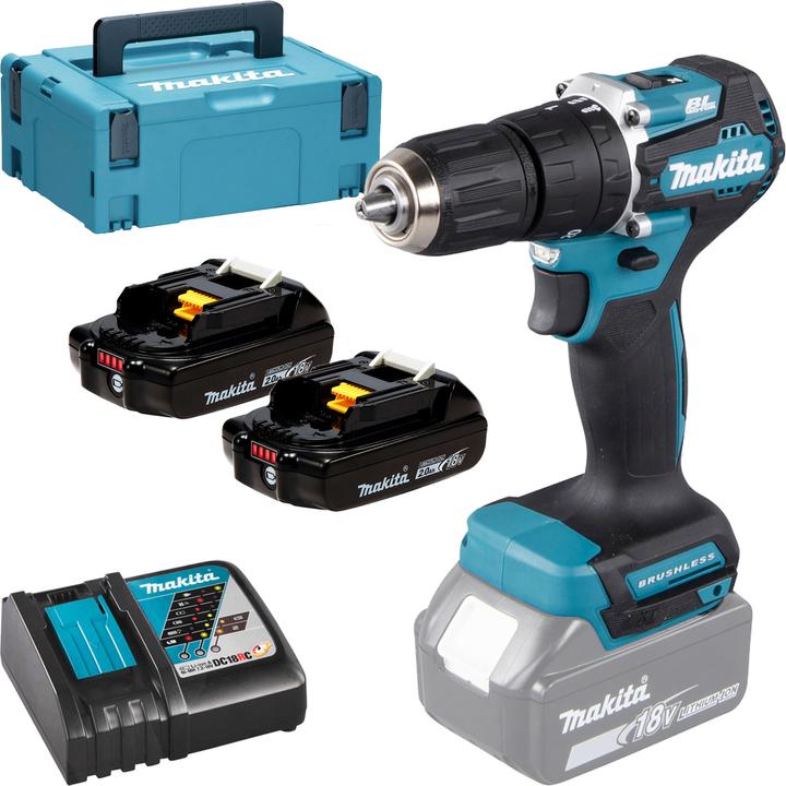 Actual product image Makita DHP487RAJ (Rechargeable battery operated)