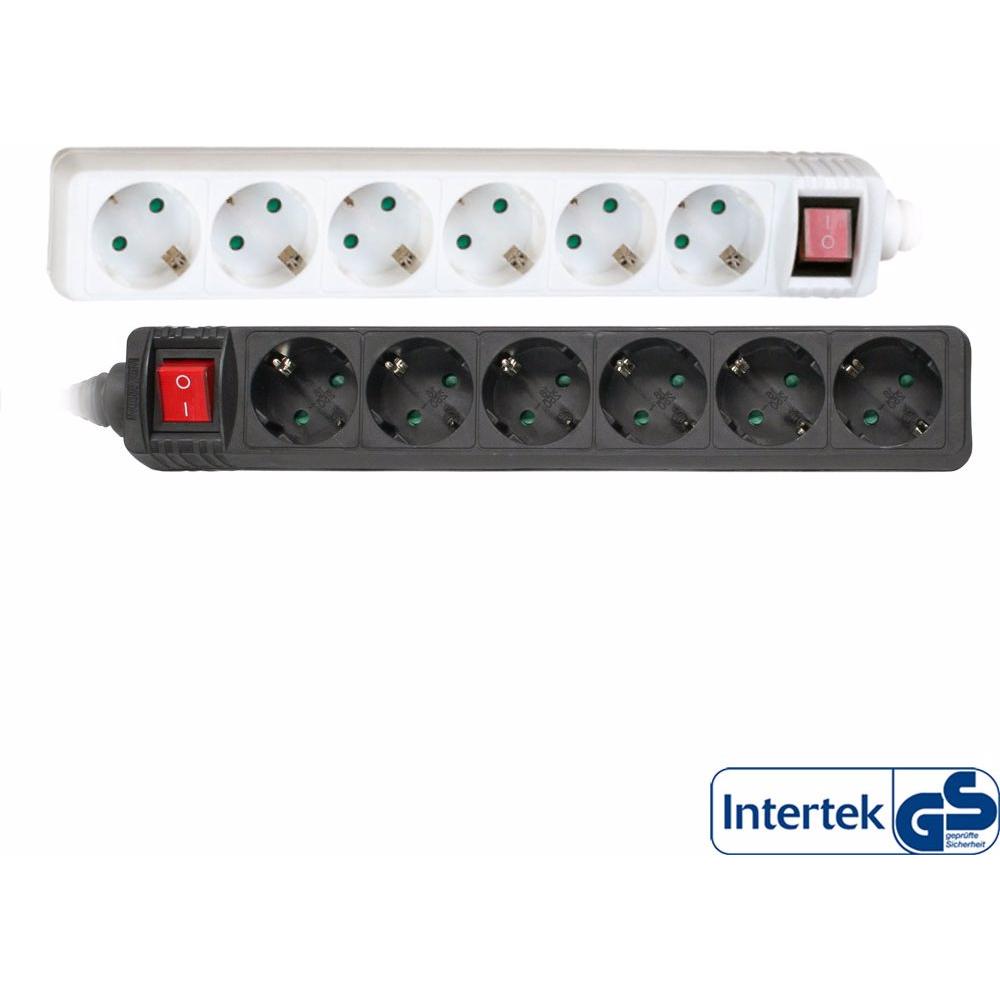 InLine, Steckdosenleiste, Steckdosenleiste (6 x, CEE 7/3, 5 m)