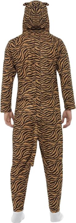 Actual product image Smiffys Unisex Adult Tiger Costume Jumpsuit (L)