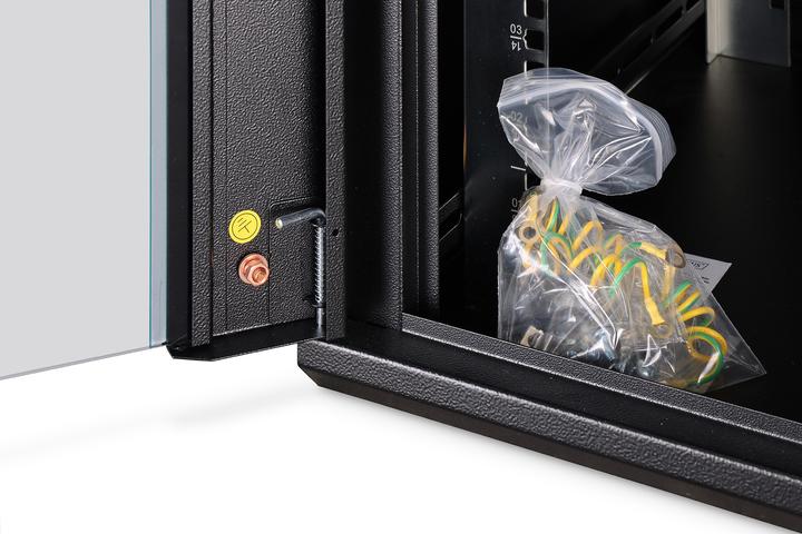 Actual product image Digitus 16HE Wandgehäuse, Dynamic-N 600 x 600 mm, unmontiert, schwarz (16 RU, 19 inch rack)