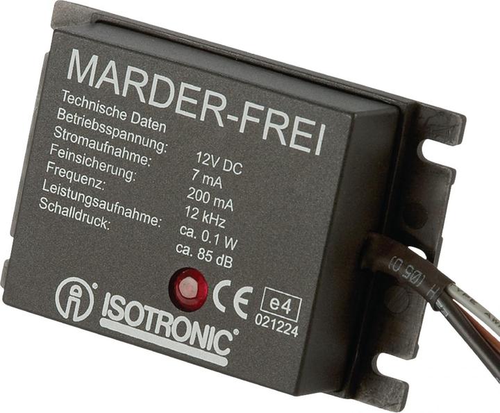 Actual product image Isotronic Marten-free car