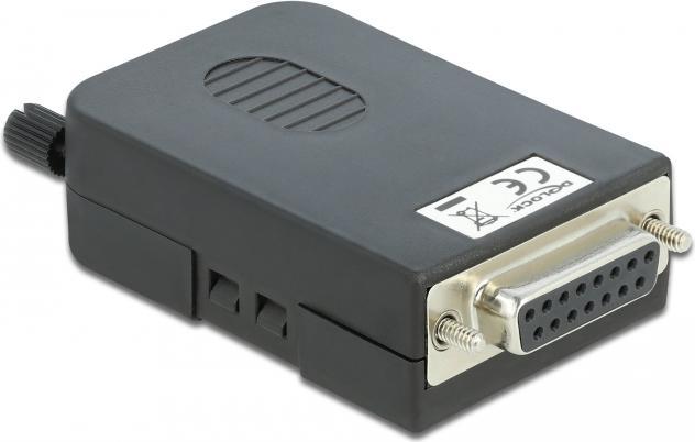 Produktbild Delock VGA-Adapter DB-15 (W) bis 16 pin terminal block (7.10 cm)