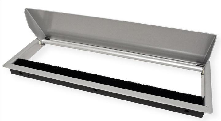 Produktbild Bachmann CONI COVER Einbaurahmen silbergrau (6x)