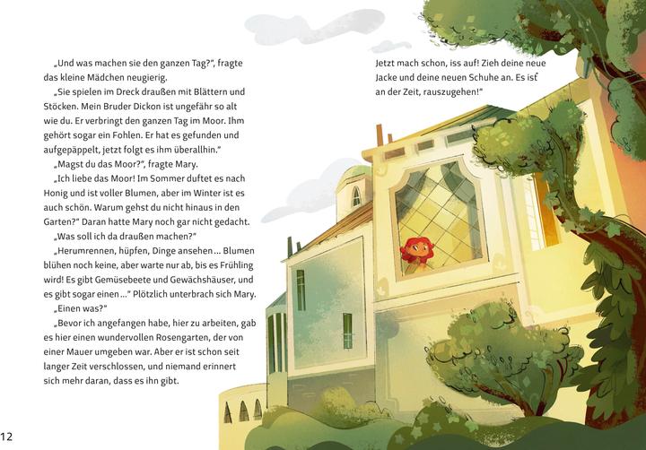 Immagine prodotto Der geheime Garten (Illustrierte Kinderbuchklassiker) (Tedesco, Domenico Russo, I bambini della Stella Bianca, Sabine Werner, 2024)