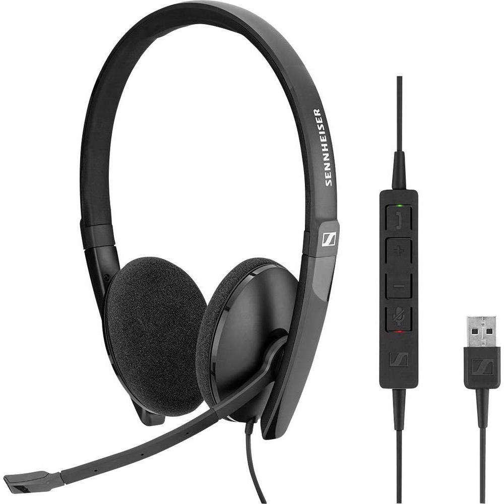 EPOS SC 160 (Kabelgebunden, USB-A), Office Headset, Schwarz