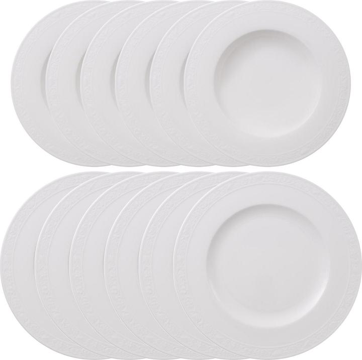 Actual product image Villeroy & Boch White Pearl Tafelservice (12 pcs.)