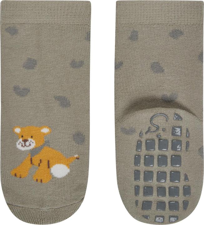 Actual product image Sterntaler Antirutsch-Socken 2er Set Safari Ocker Gr. 17/18 (17 - 18)