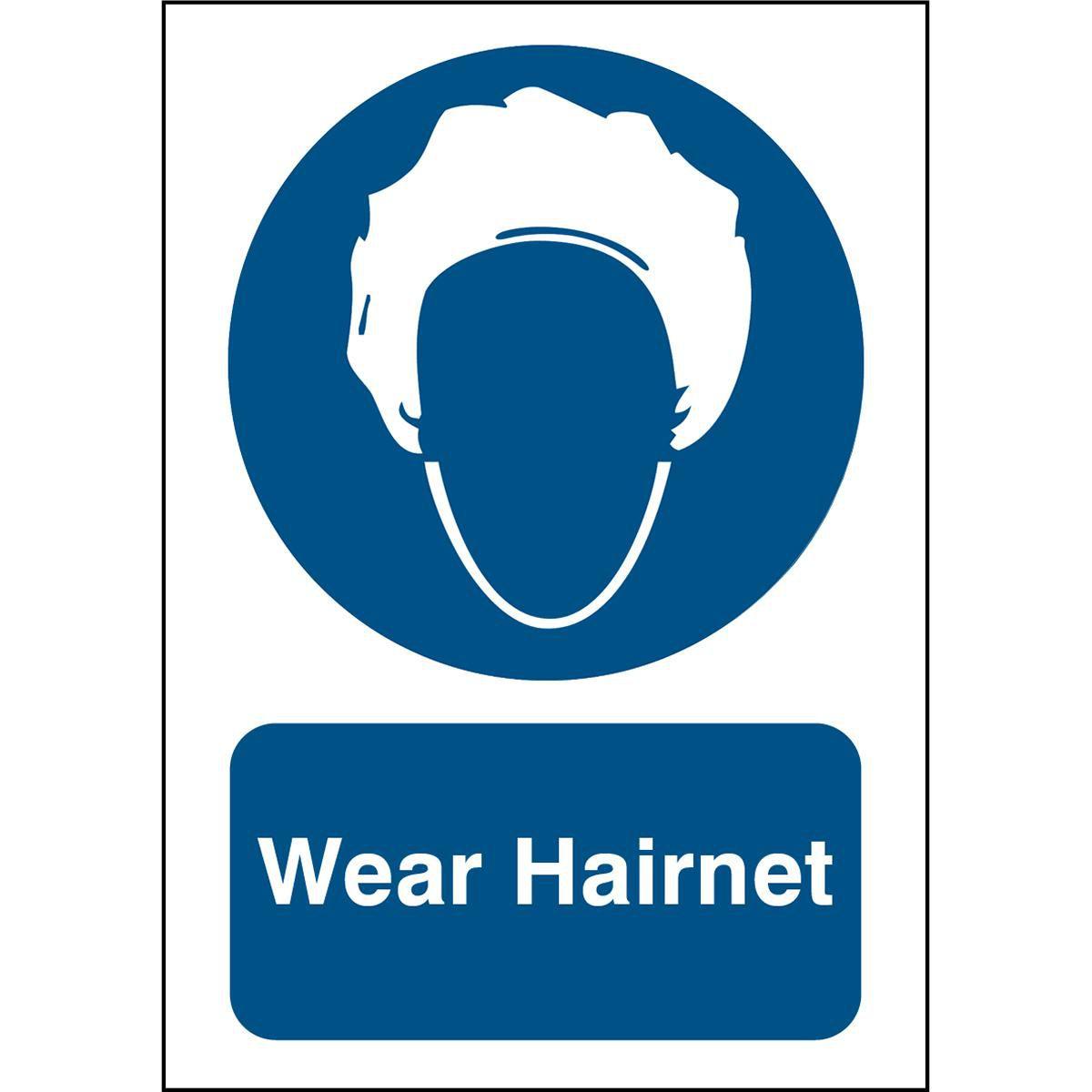 Brady, Etiketten, Safety Sign - Wear Hairnet