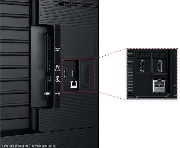Actual product image Samsung UE50U8000F (50", U8000F, LED, 4K, 2025)