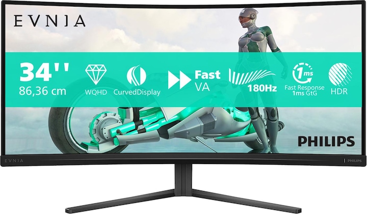 Produktbild Philips Evnia 34M2C3500L (3440 x 1440 Pixel, 34")