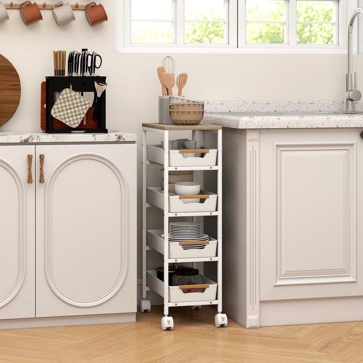 Actual product image Homcom Kitchen trolley