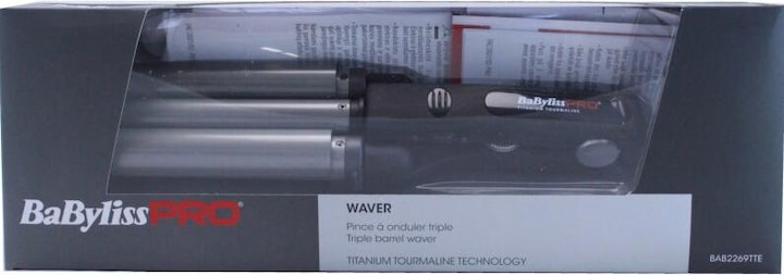 Image du produit BaByliss Pro Titanium Turmalin fer à onduler triple (22 mm, 19 mm)