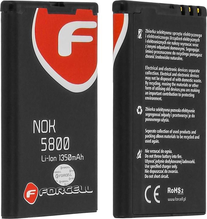 Image du produit Forcell Batterie Nokia BL-5J 1450 mAh