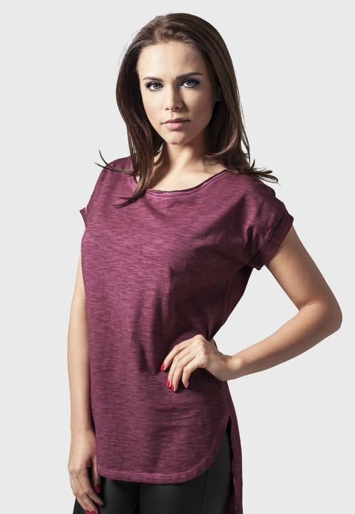 Produktbild Urban Classics Ladies Long Back Shaped Spray Dye Tee (M)
