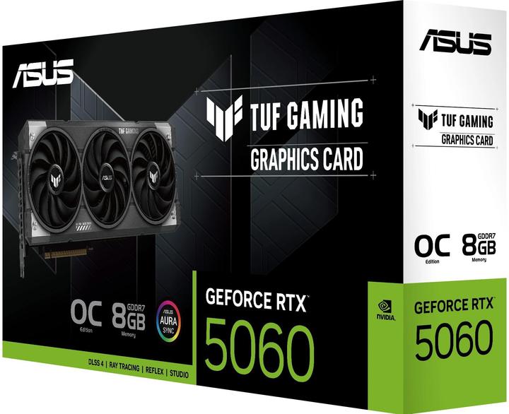 Immagine prodotto ASUS TUF Gaming GeForce RTX 5060 OC (8 GB)