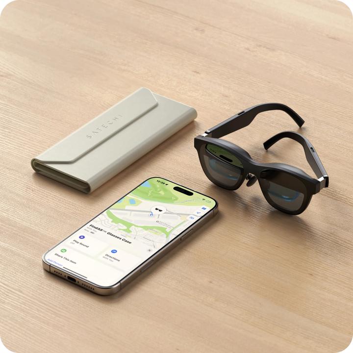 Image du produit Satechi Vegan-Leather FindAll Glasses Case Sand