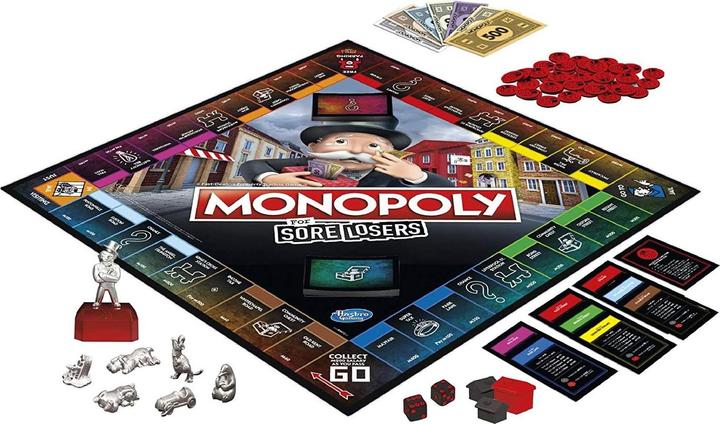 Immagine prodotto Hasbro Monopoly Sore Losers Edition (cancellato) /Giochi da tavolo (Inglese)