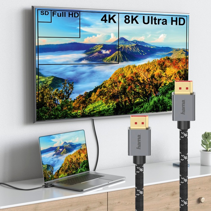 Actual product image Hama DisplayPort — DisplayPort (2 m, DisplayPort)