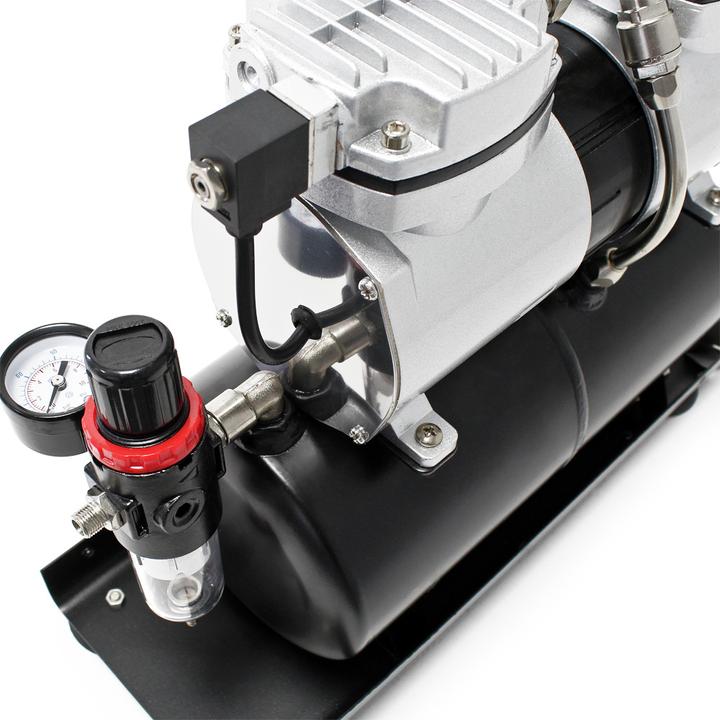 Actual product image Wiltec Airbrush compressor AS196A