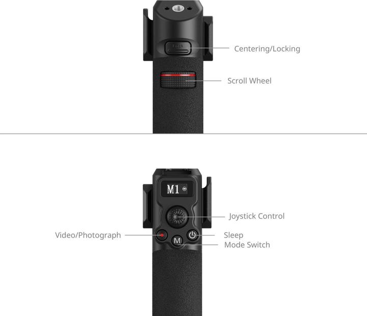 Productafbeelding SmallRig 4327 Focusbediening Dual Grip (Gimbal handvat)