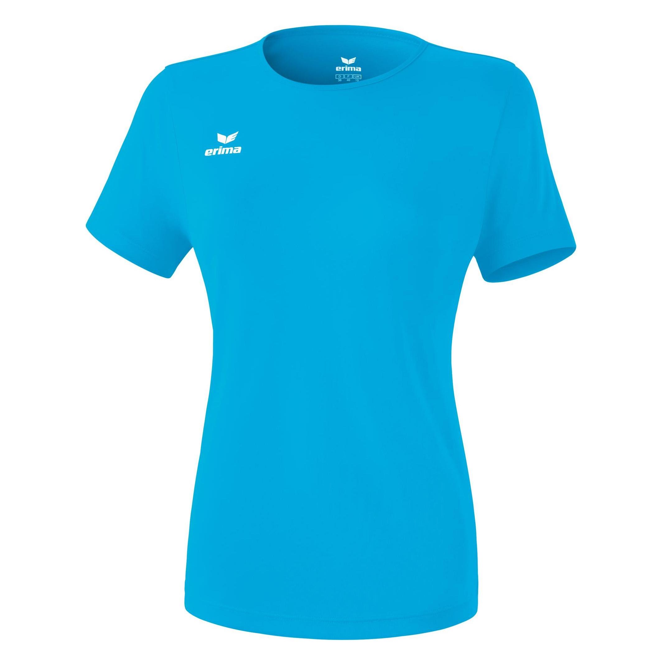Erima, Damen, Sportshirt, Funktions Teamsport T-Shirt (44), Blau, 44