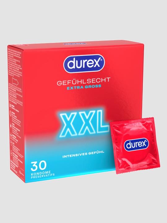 Produktbild Durex Gefühlsecht XXL (30 Stk.)