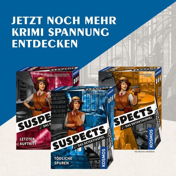 Produktbild Kosmos Kennerspiel Suspects: Tödliche Spuren (Deutsch)
