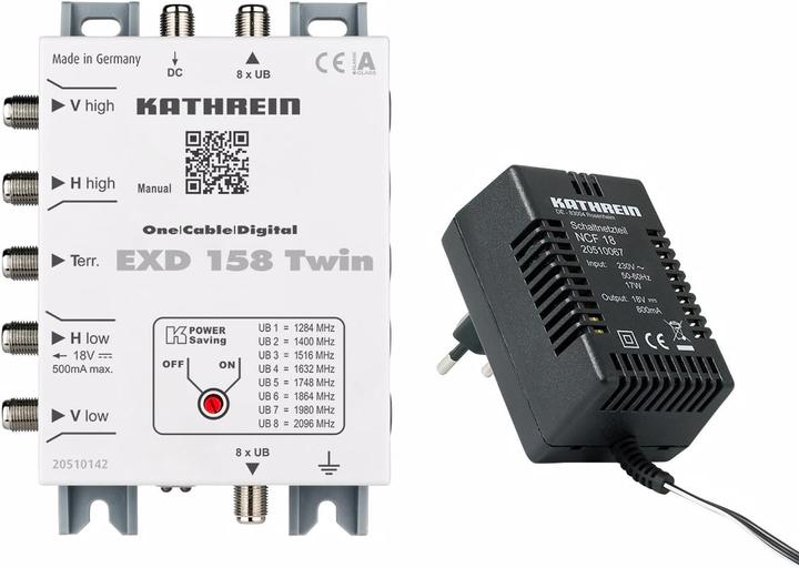Produktbild Kathrein EXD 158 Twin (Multischalter)